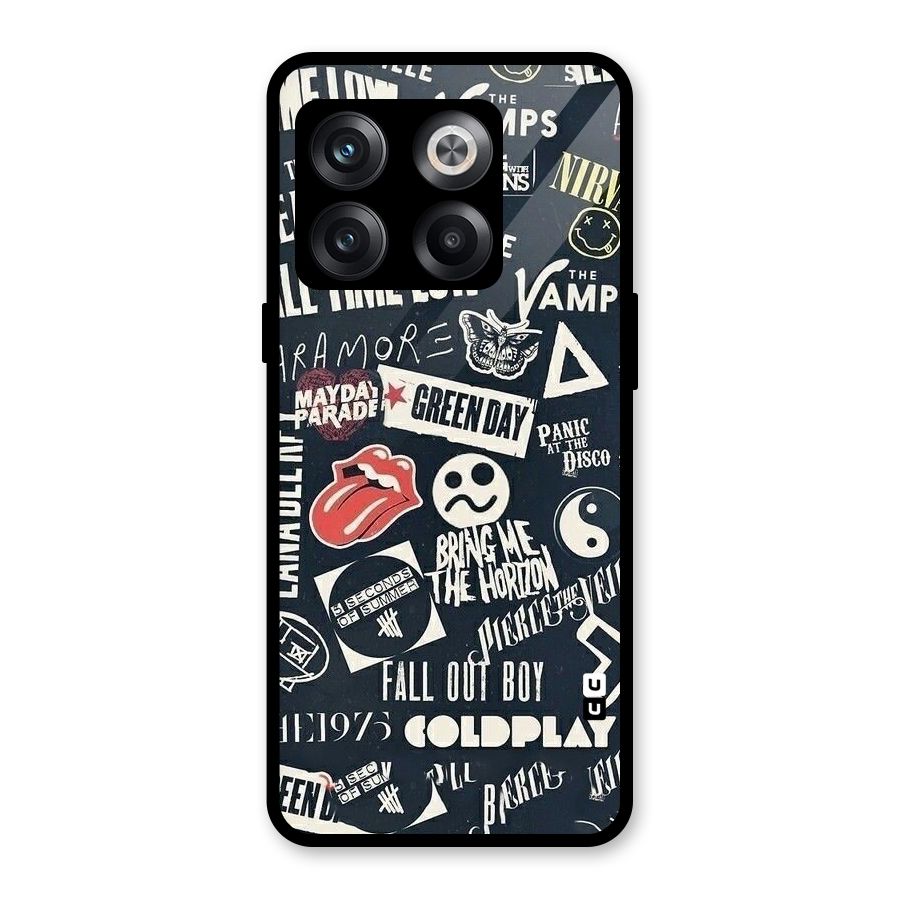 Music My Paradise Glass Back Case for OnePlus 10T