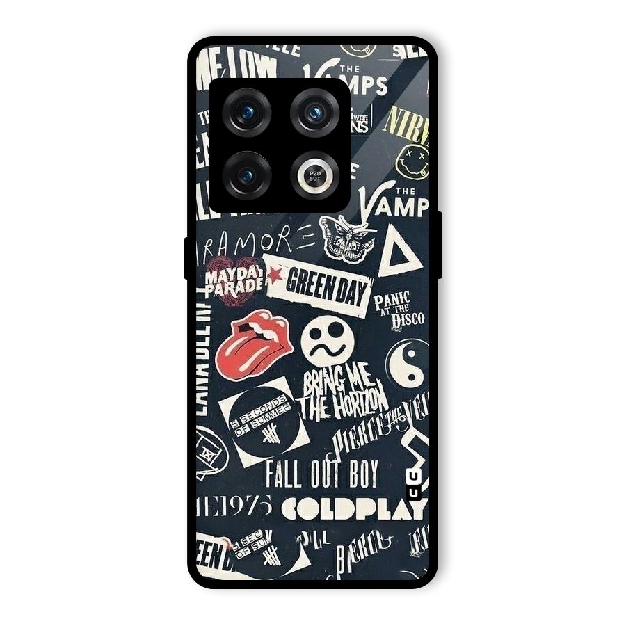 Music My Paradise Glass Back Case for OnePlus 10 Pro 5G