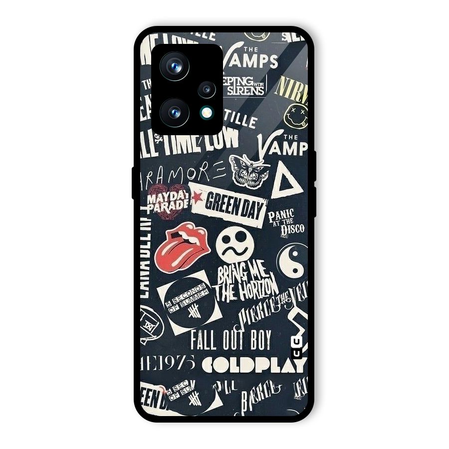 Music My Paradise Glass Back Case for Realme 9