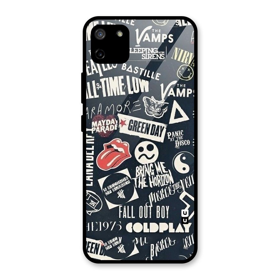 Music My Paradise Glass Back Case for Realme C11