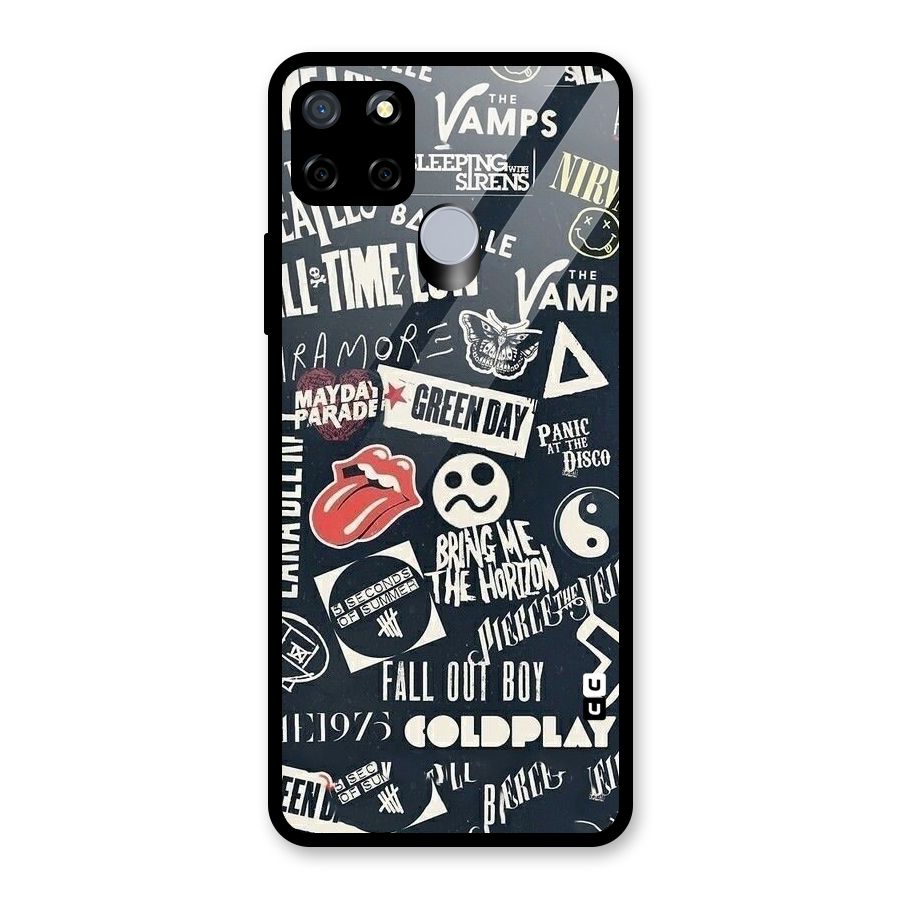 Music My Paradise Glass Back Case for Realme C12