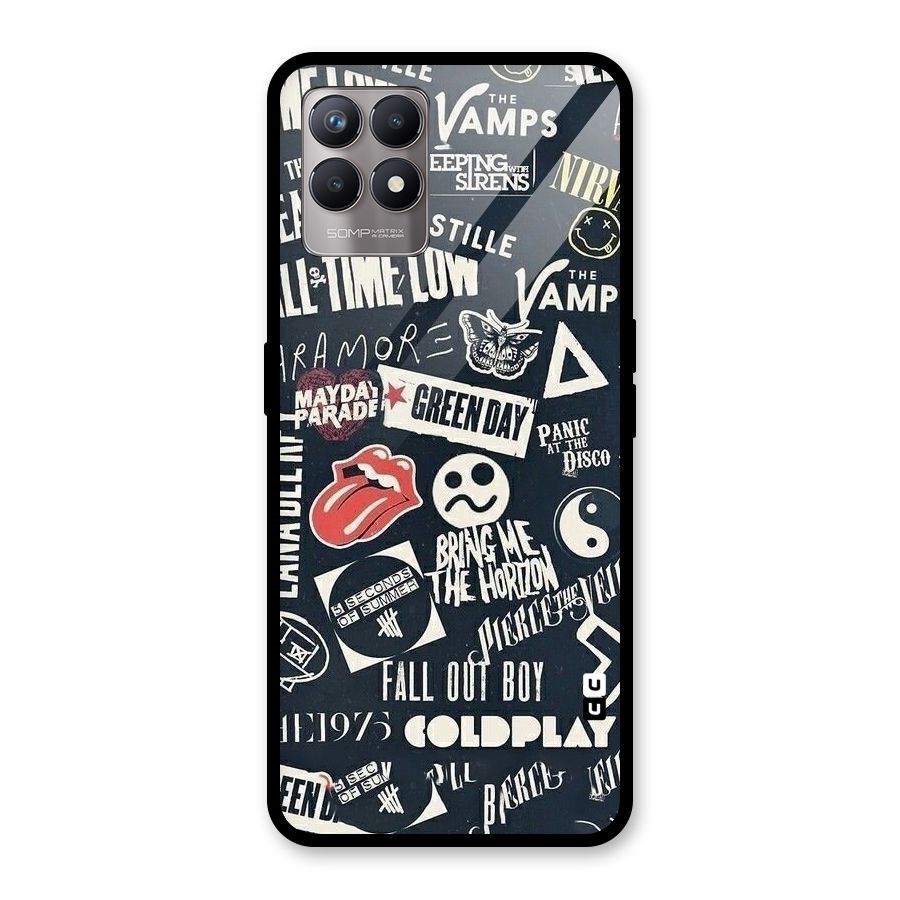 Music My Paradise Glass Back Case for Realme Narzo 50