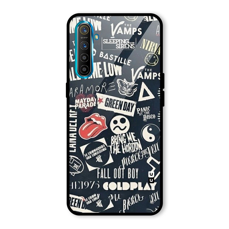 Music My Paradise Glass Back Case for Realme X2