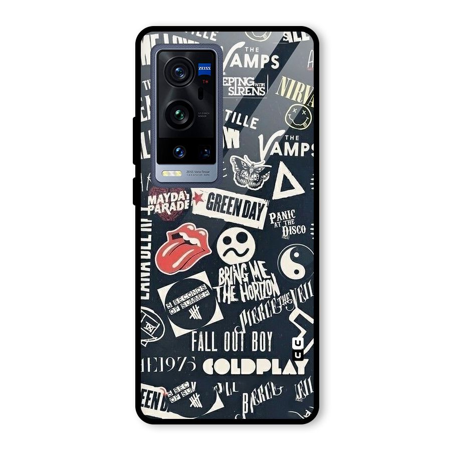 Music My Paradise Glass Back Case for Vivo X60 Pro Plus