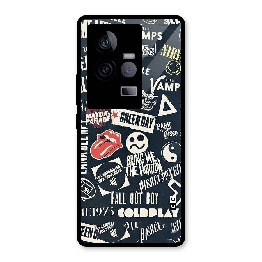 Music My Paradise Glass Back Case for Vivo iQOO 11 5G