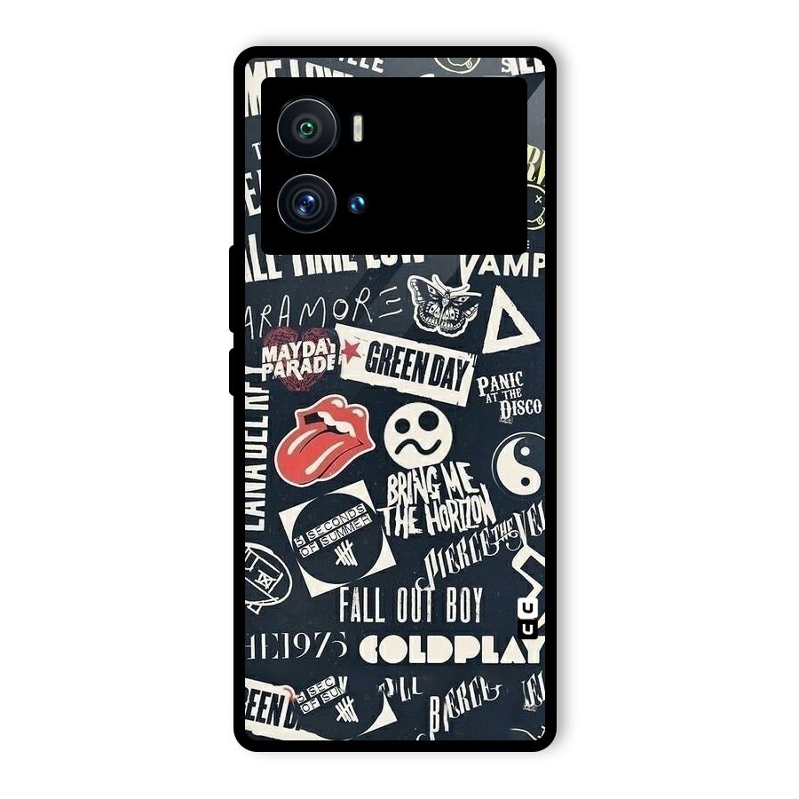 Music My Paradise Glass Back Case for Vivo iQOO 9 Pro