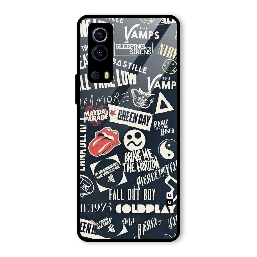 Music My Paradise Glass Back Case for Vivo iQOO Z3