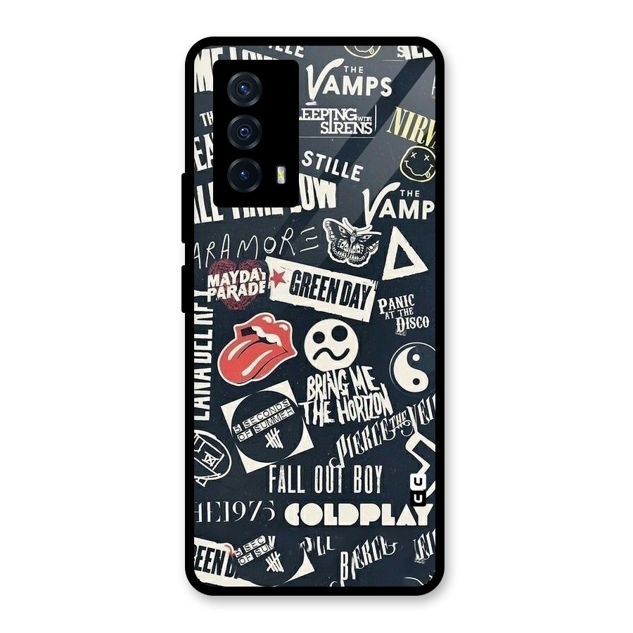Music My Paradise Glass Back Case for Vivo iQOO Z5