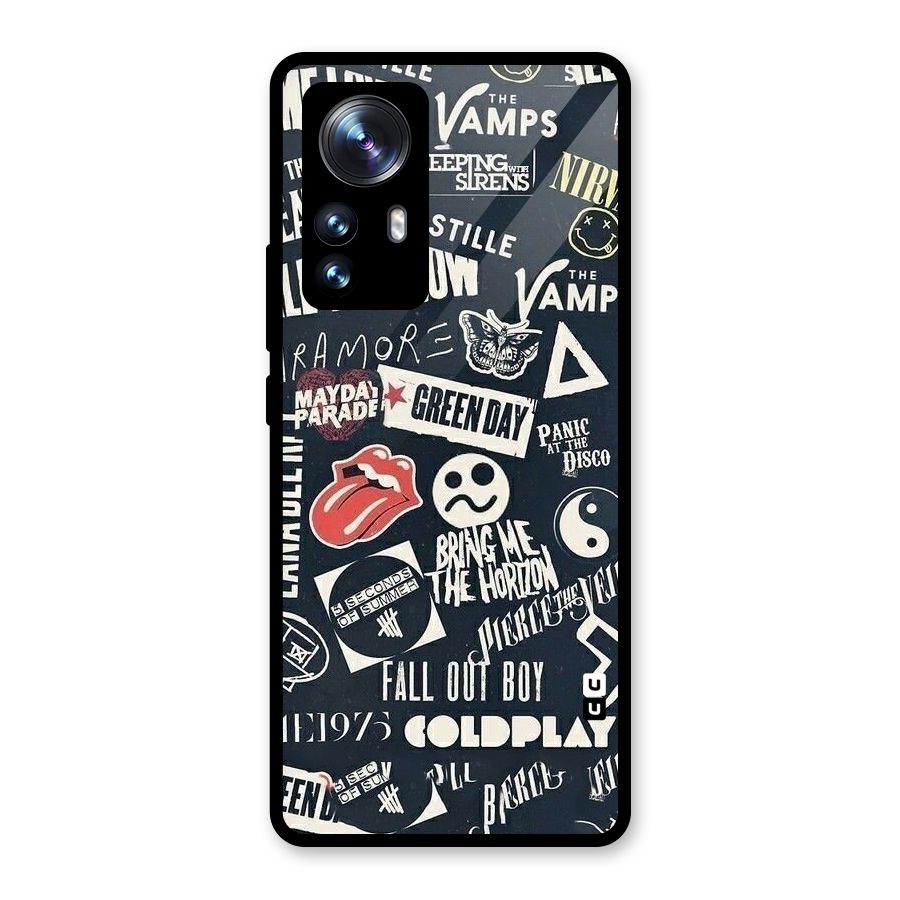 Music My Paradise Glass Back Case for Xiaomi 12 Pro