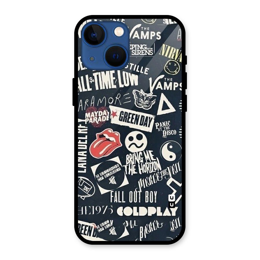 Music My Paradise Glass Back Case for iPhone 13 Mini