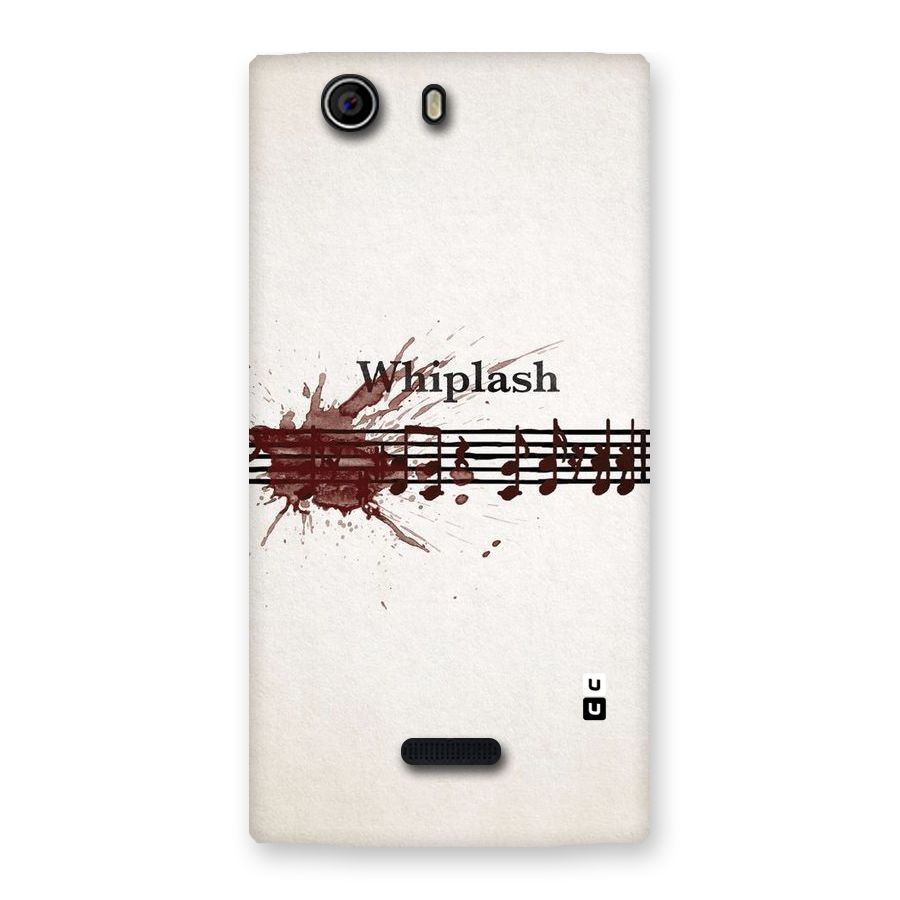 Music Notes Splash Back Case for Canvas Nitro 2 E311