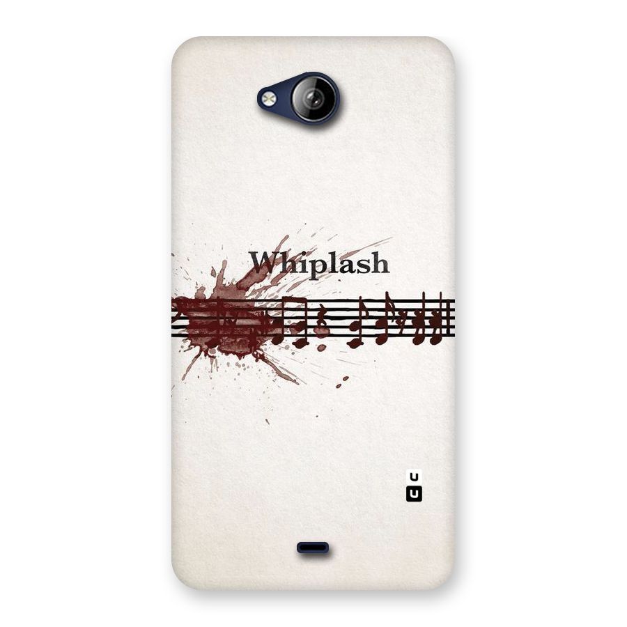 Music Notes Splash Back Case for Canvas Play Q355