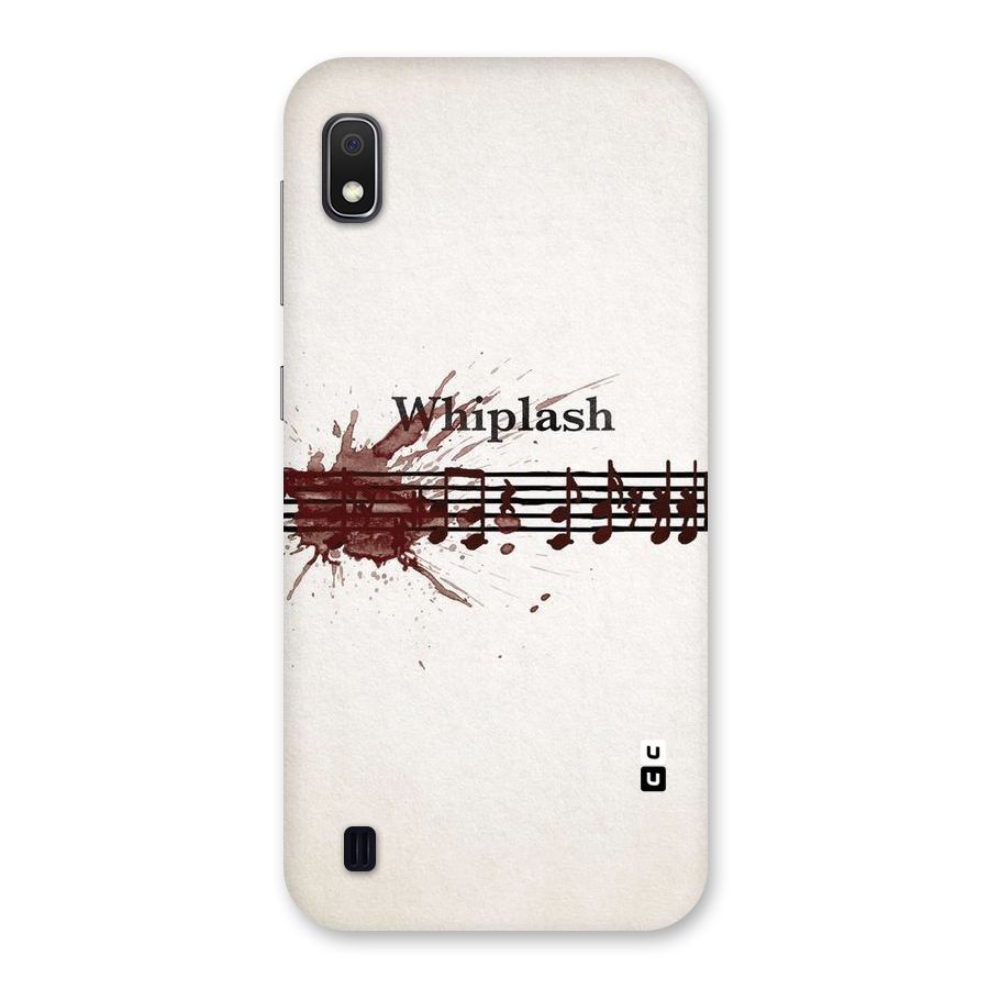 Music Notes Splash Back Case for Galaxy A10