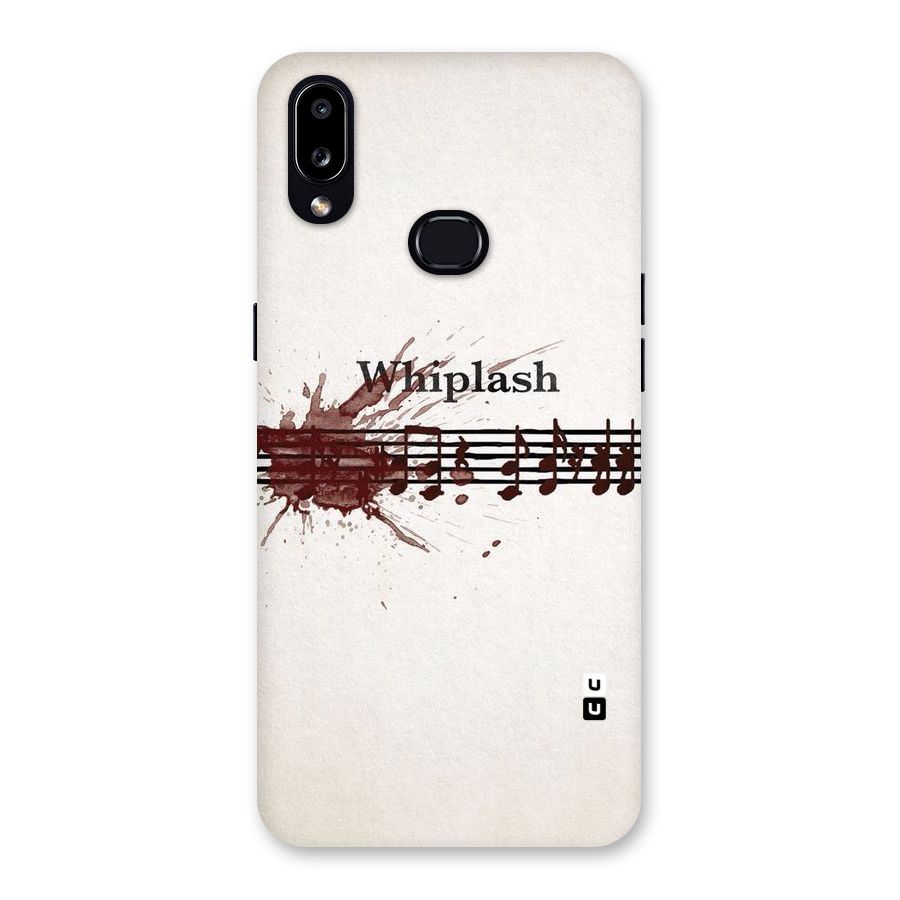 Music Notes Splash Back Case for Galaxy A10s