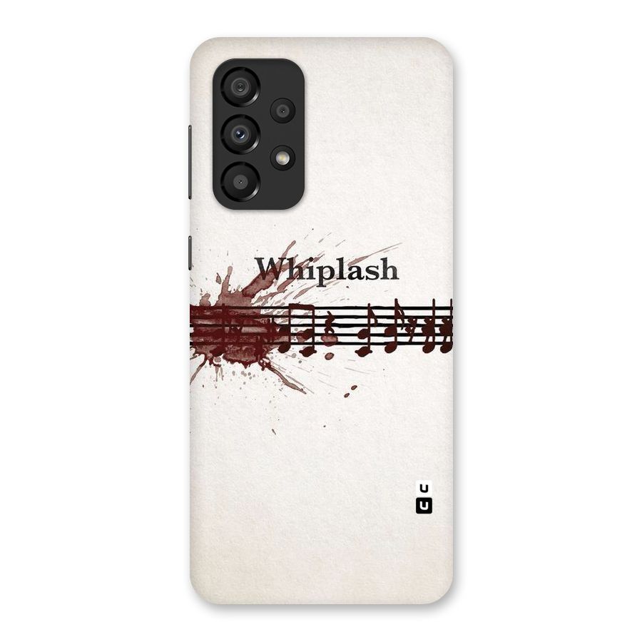 Music Notes Splash Back Case for Galaxy A33 5G