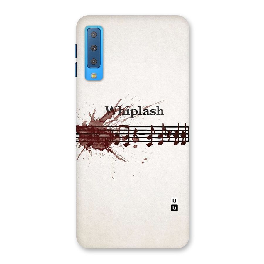 Music Notes Splash Back Case for Galaxy A7 (2018)