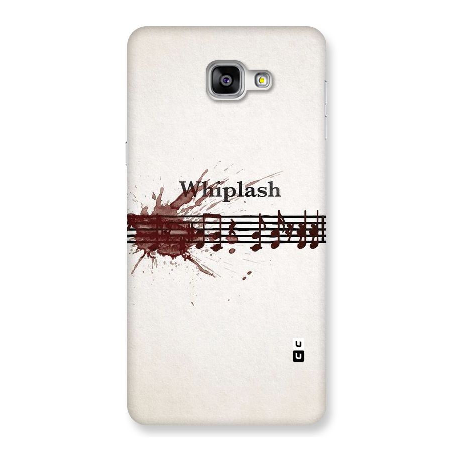 Music Notes Splash Back Case for Galaxy A9
