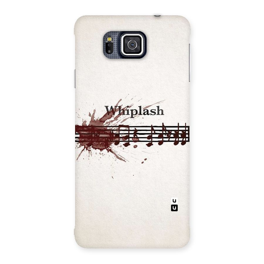 Music Notes Splash Back Case for Galaxy Alpha
