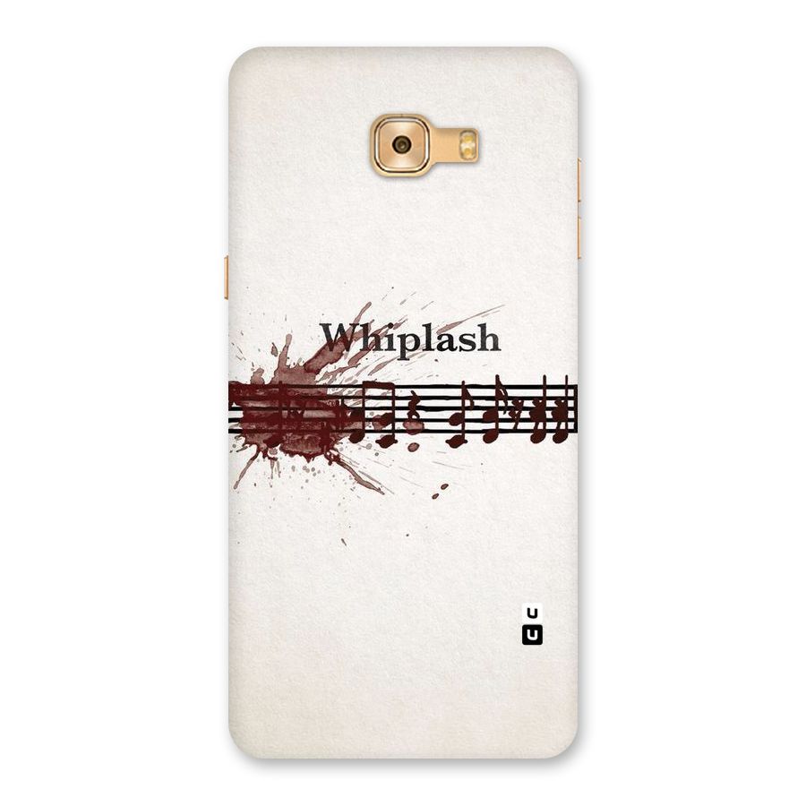 Music Notes Splash Back Case for Galaxy C9 Pro