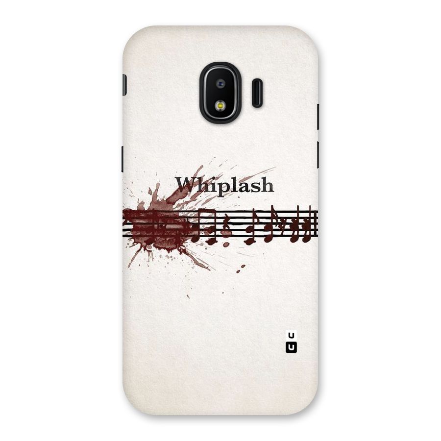 Music Notes Splash Back Case for Galaxy J2 Pro 2018