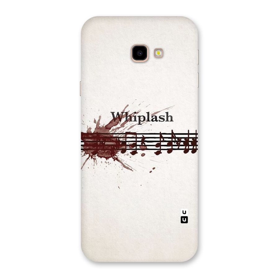 Music Notes Splash Back Case for Galaxy J4 Plus
