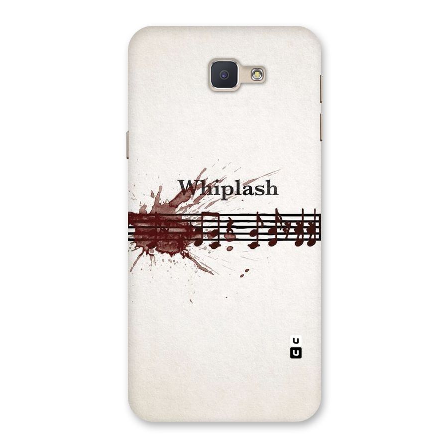 Music Notes Splash Back Case for Galaxy J5 Prime
