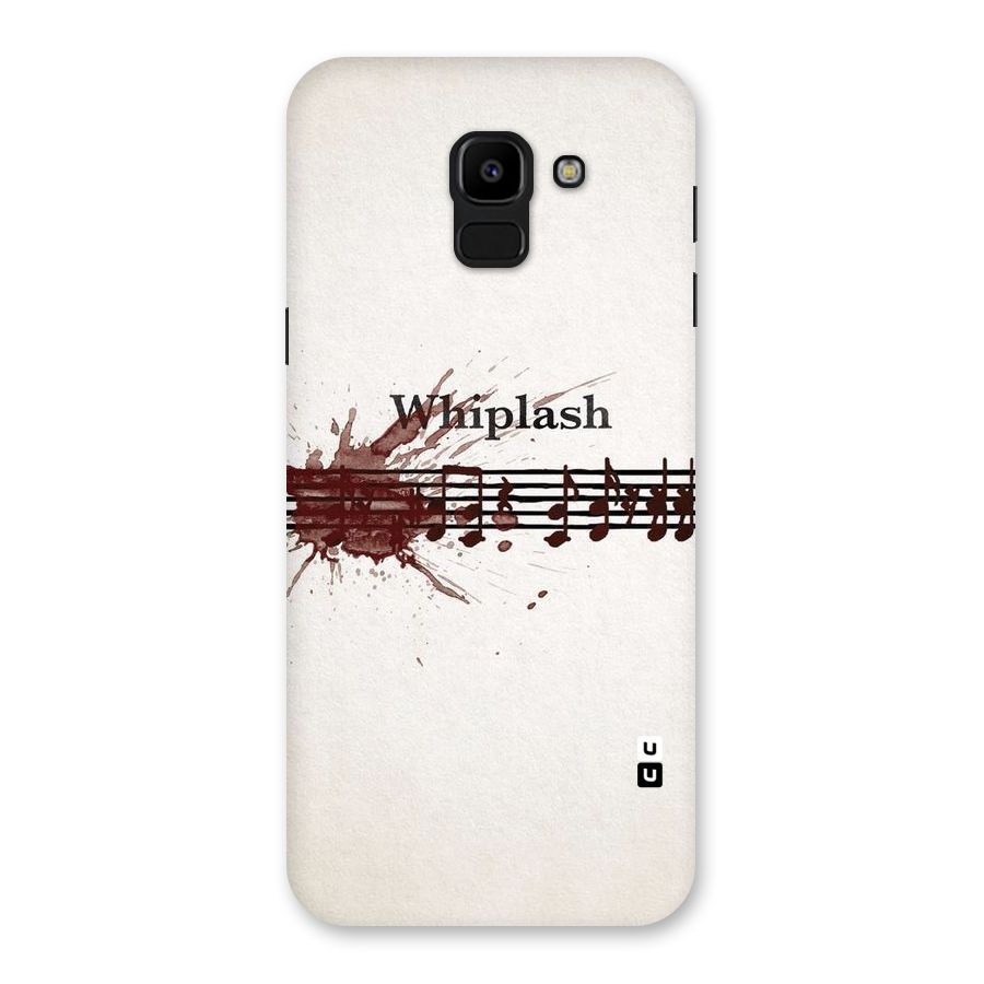 Music Notes Splash Back Case for Galaxy J6