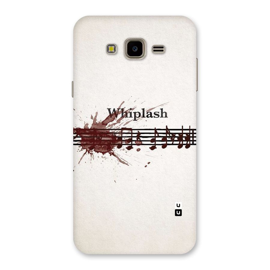 Music Notes Splash Back Case for Galaxy J7 Nxt