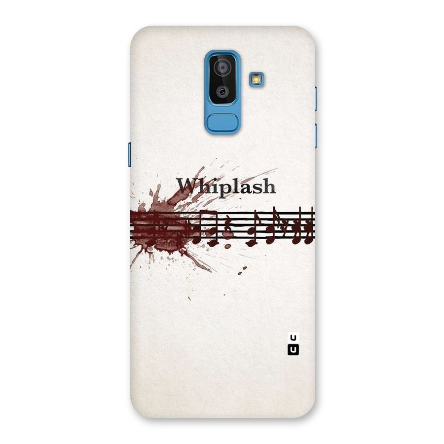 Music Notes Splash Back Case for Galaxy J8