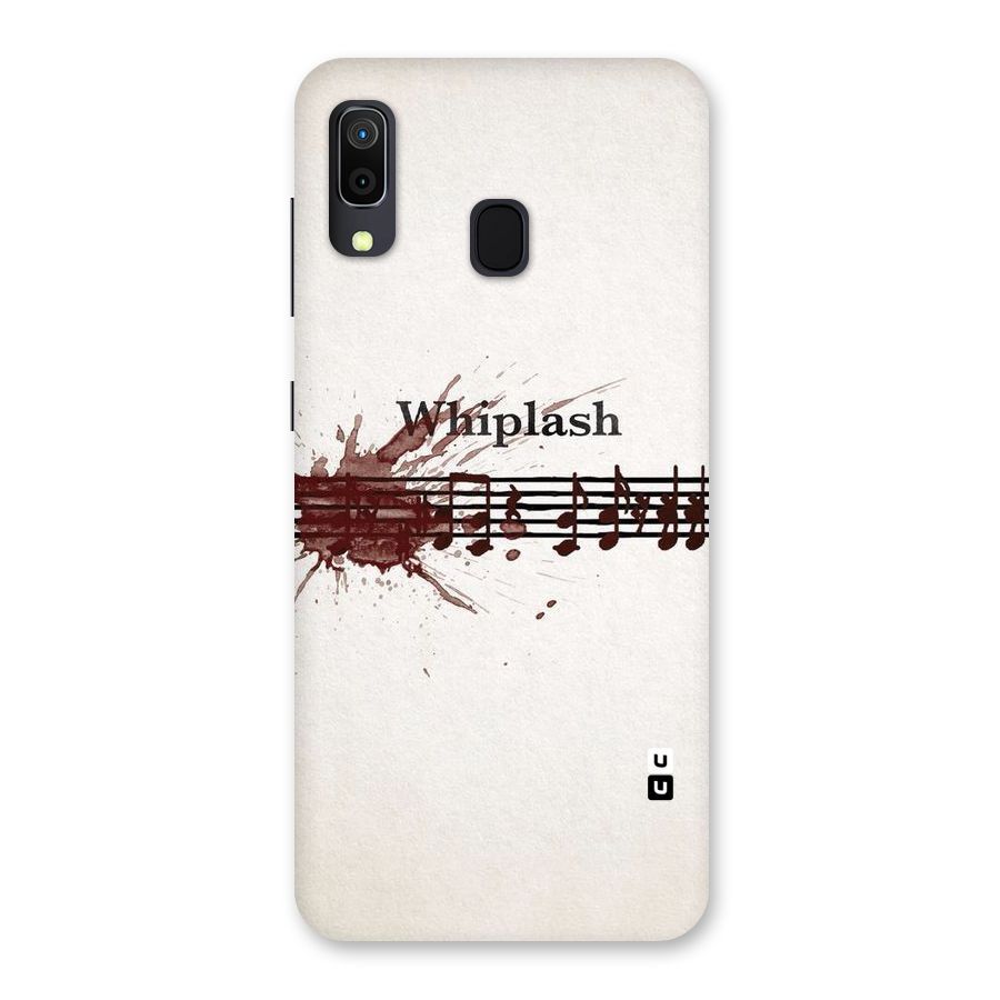 Music Notes Splash Back Case for Galaxy M10s