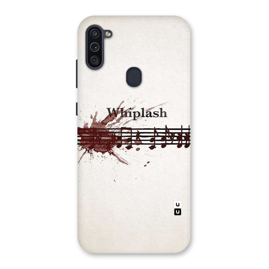 Music Notes Splash Back Case for Galaxy M11
