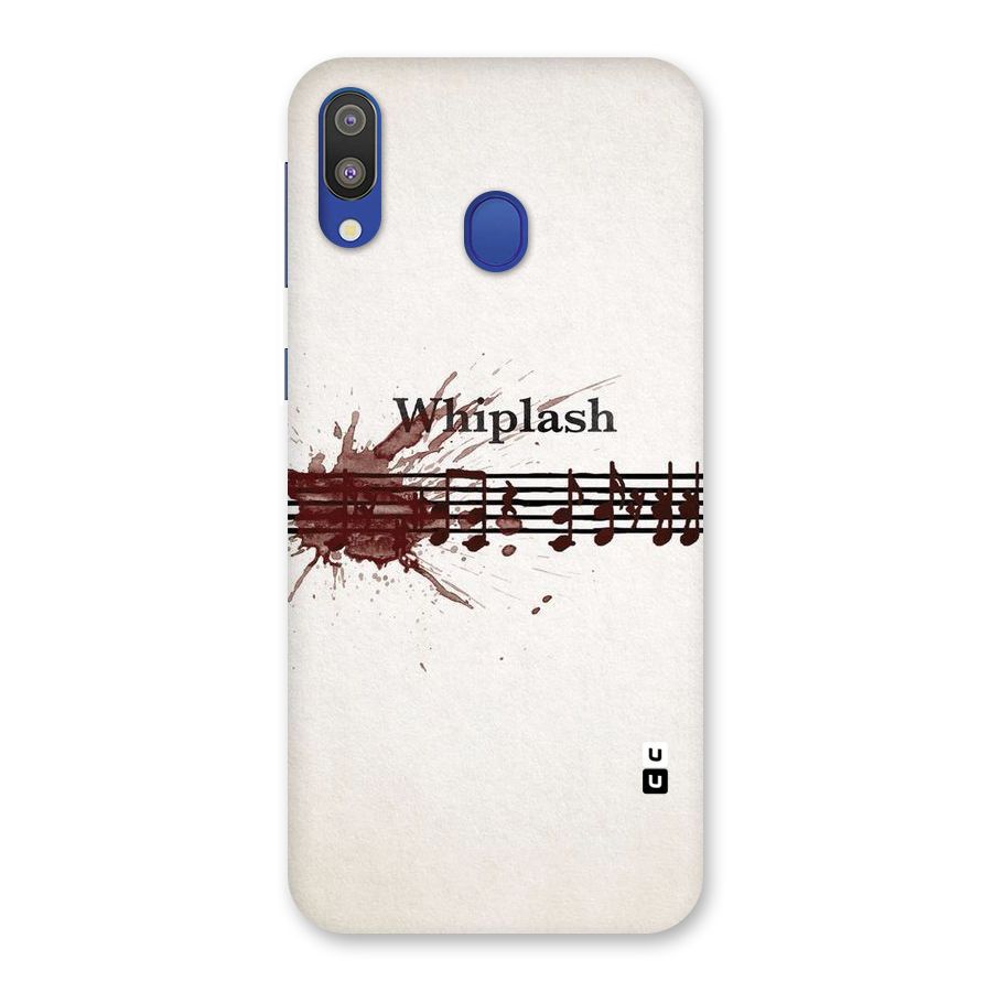 Music Notes Splash Back Case for Galaxy M20