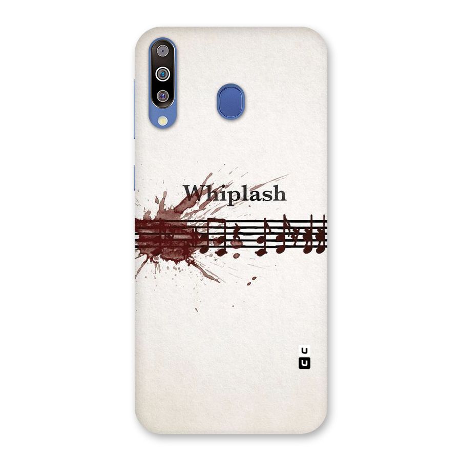 Music Notes Splash Back Case for Galaxy M30