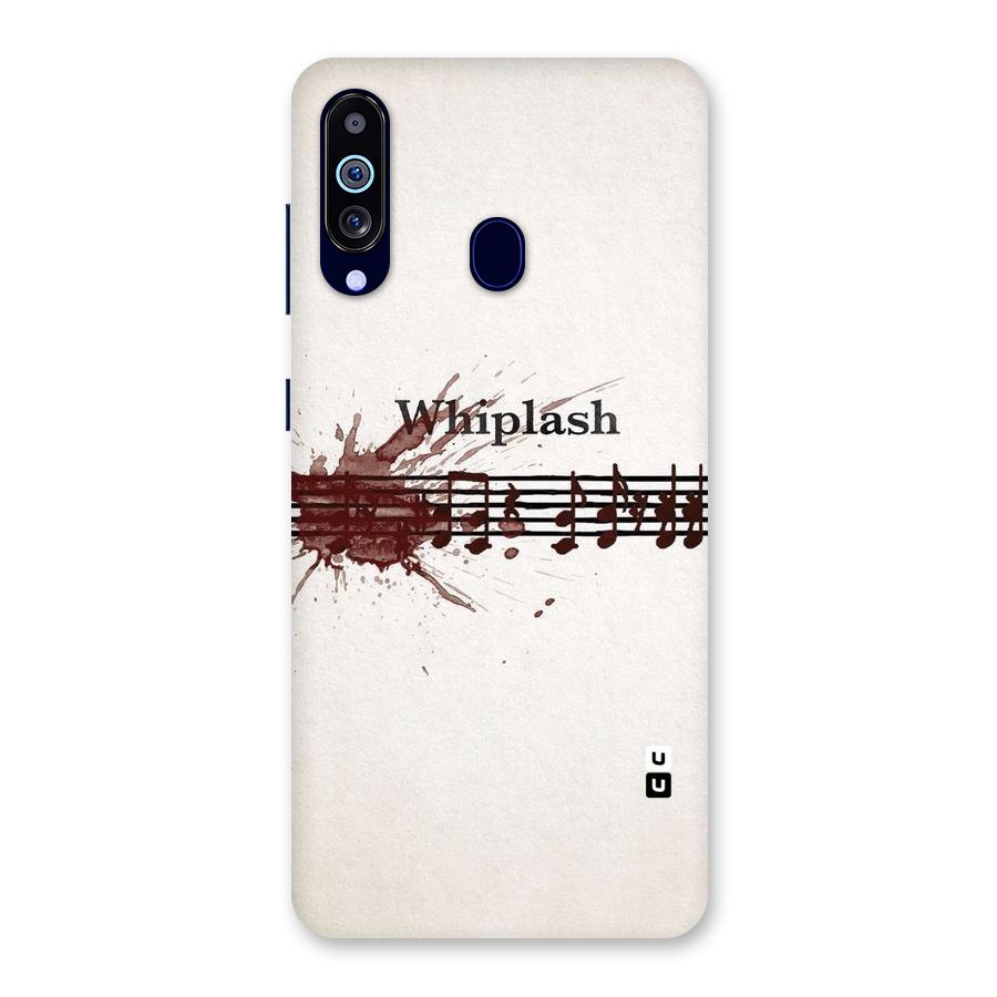 Music Notes Splash Back Case for Galaxy M40