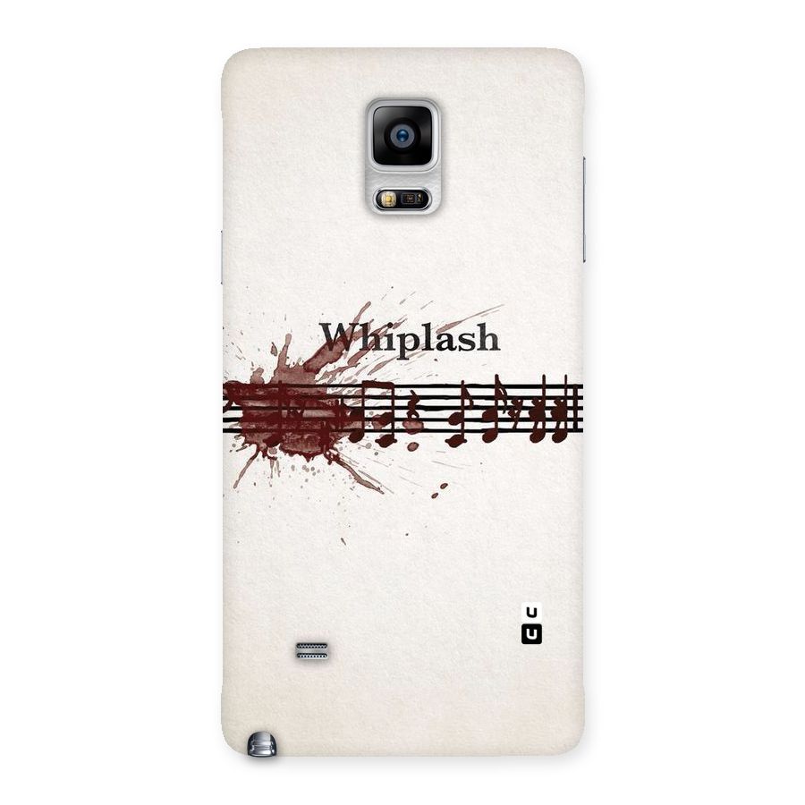 Music Notes Splash Back Case for Galaxy Note 4