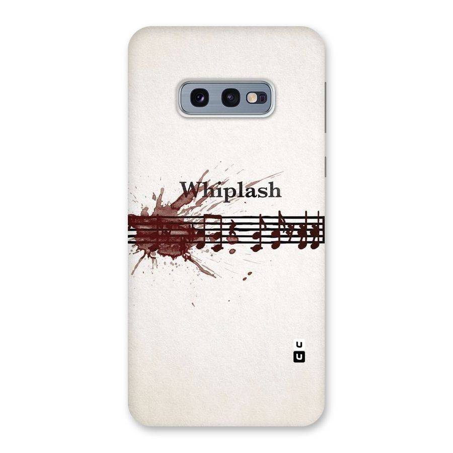 Music Notes Splash Back Case for Galaxy S10e