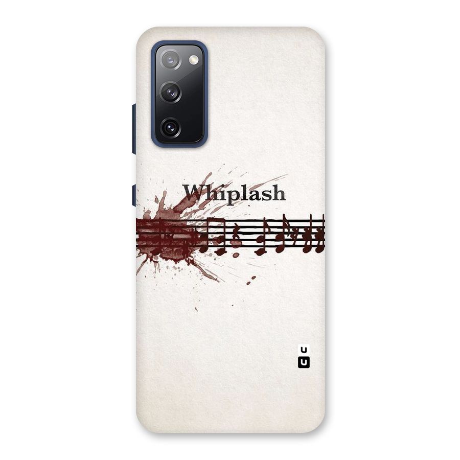 Music Notes Splash Back Case for Galaxy S20 FE