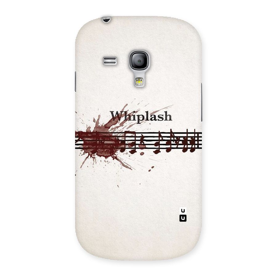 Music Notes Splash Back Case for Galaxy S3 Mini