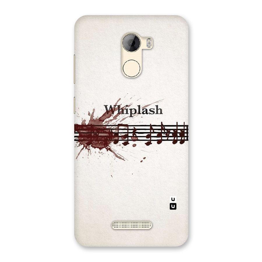 Music Notes Splash Back Case for Gionee A1 LIte