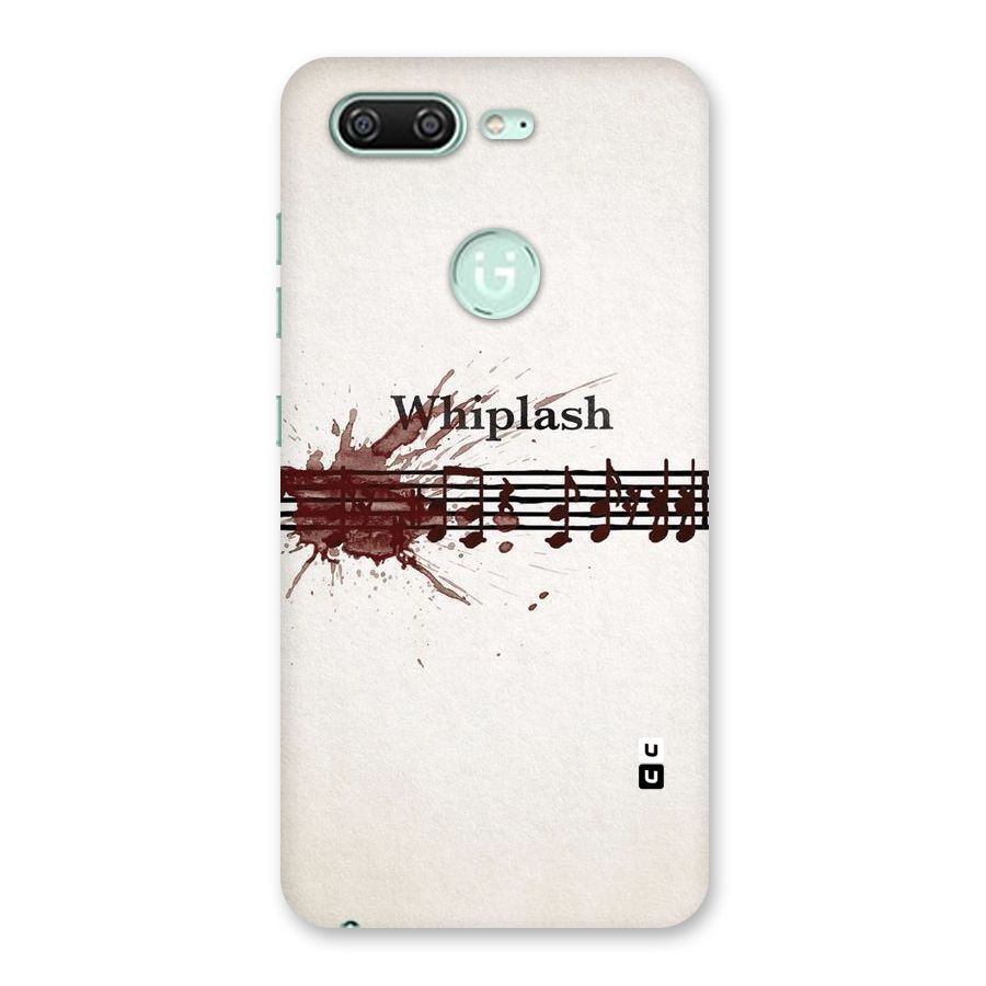 Music Notes Splash Back Case for Gionee S10