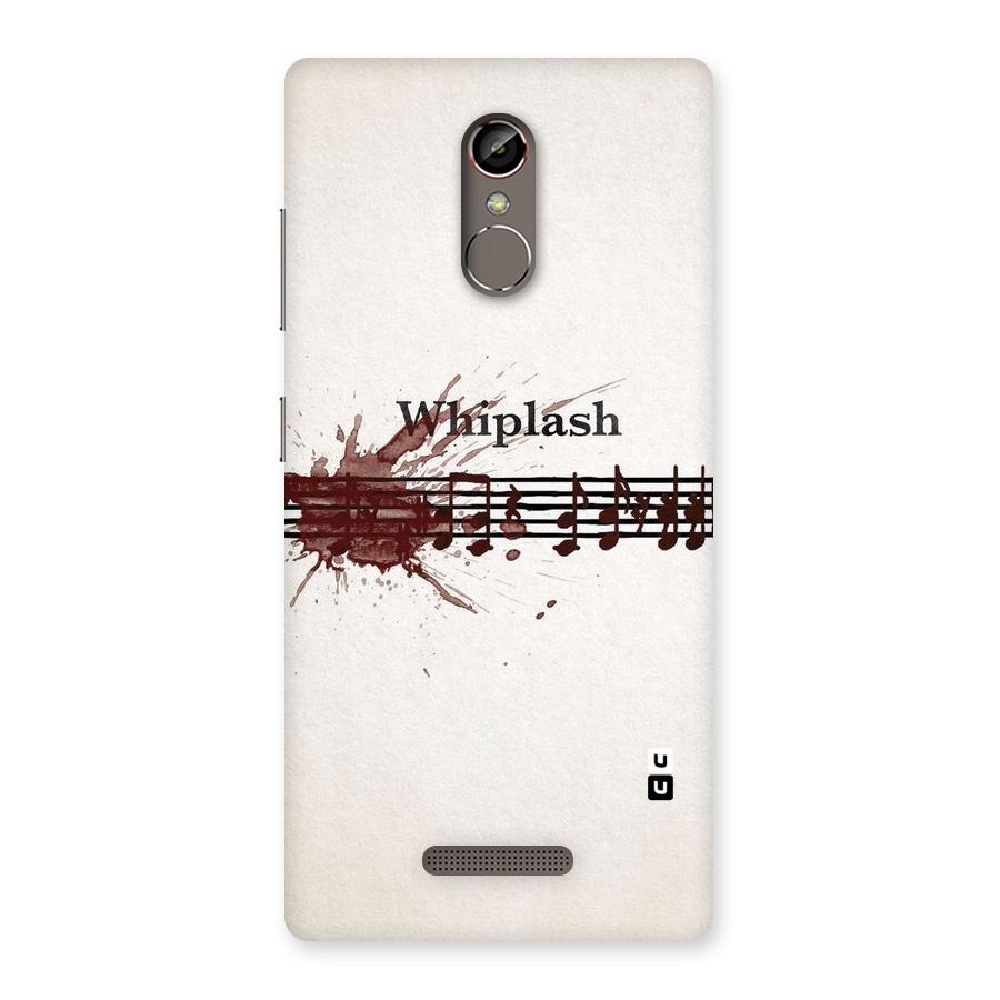 Music Notes Splash Back Case for Gionee S6s