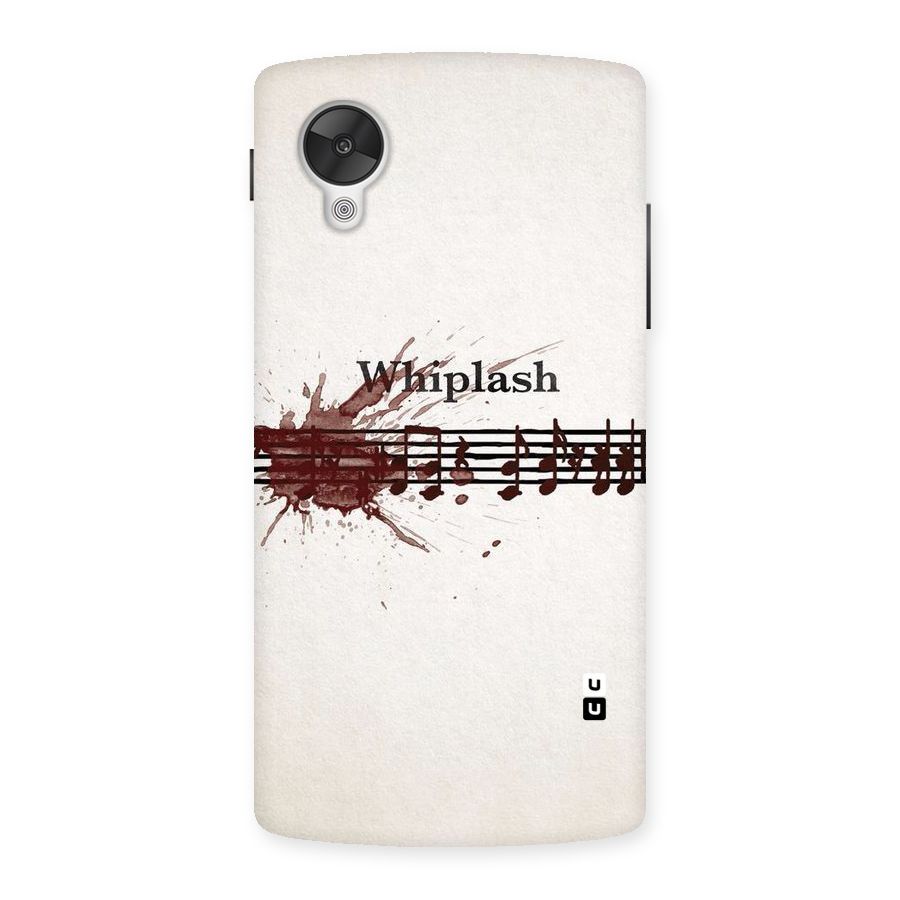 Music Notes Splash Back Case for Google Nexsus 5
