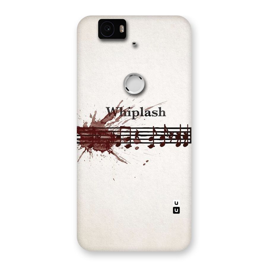 Music Notes Splash Back Case for Google Nexus-6P