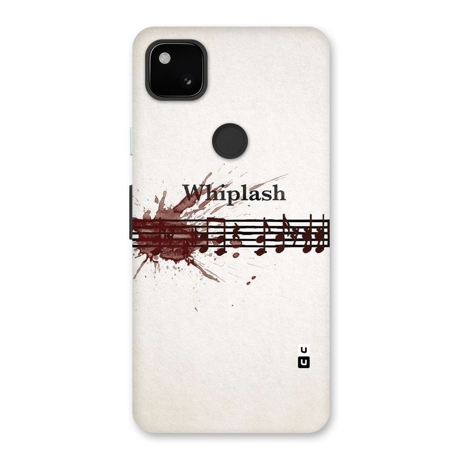 Music Notes Splash Back Case for Google Pixel 4a