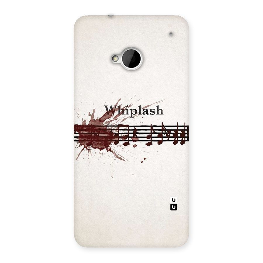 Music Notes Splash Back Case for HTC One M7