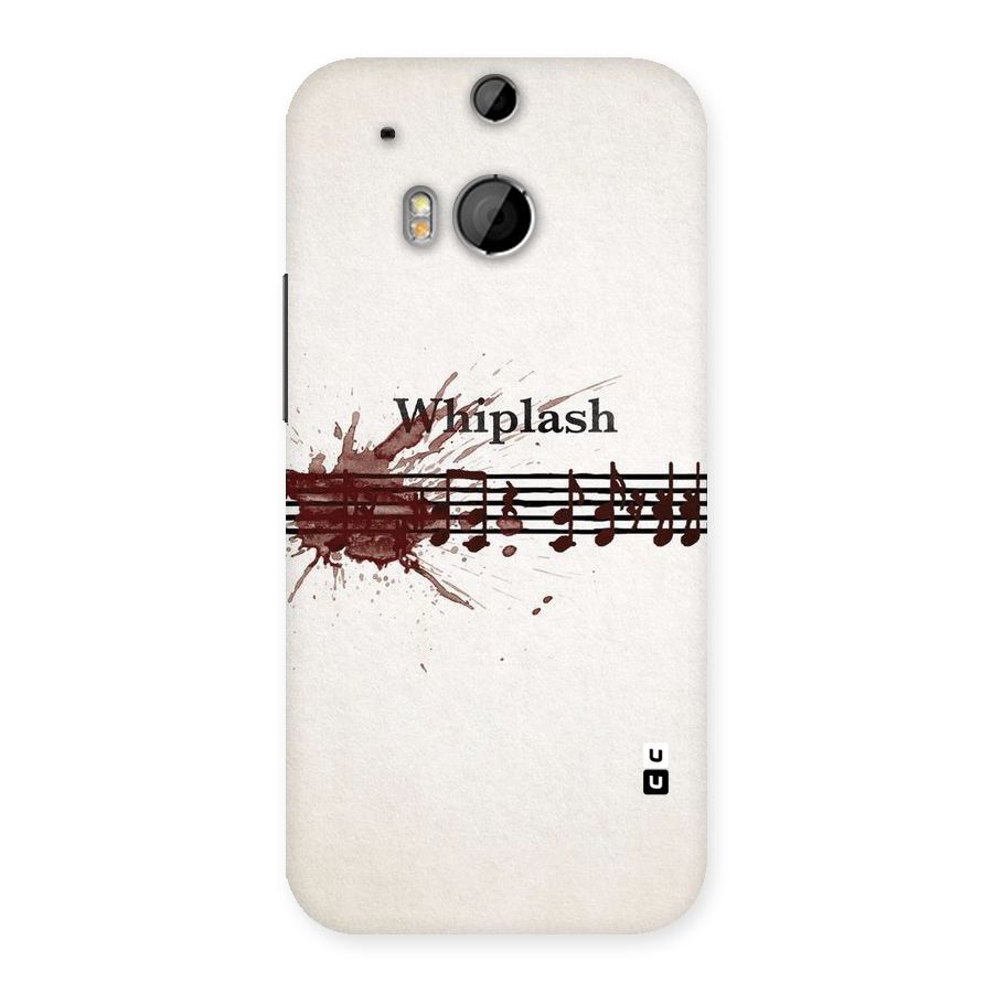 Music Notes Splash Back Case for HTC One M8