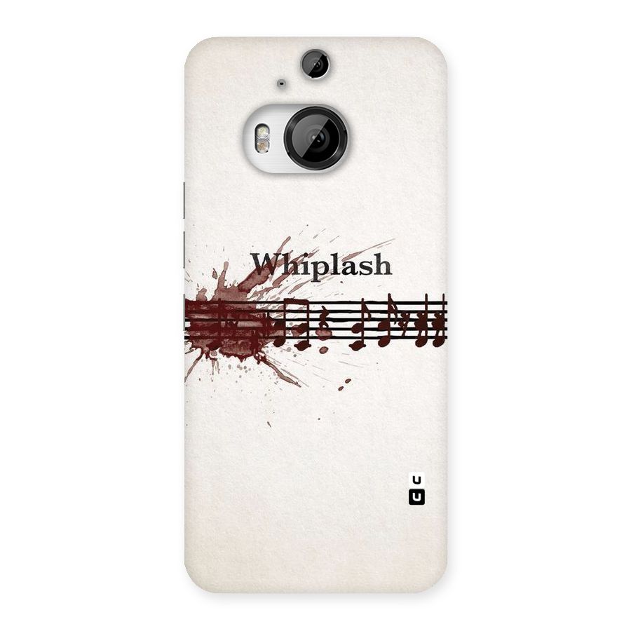 Music Notes Splash Back Case for HTC One M9 Plus