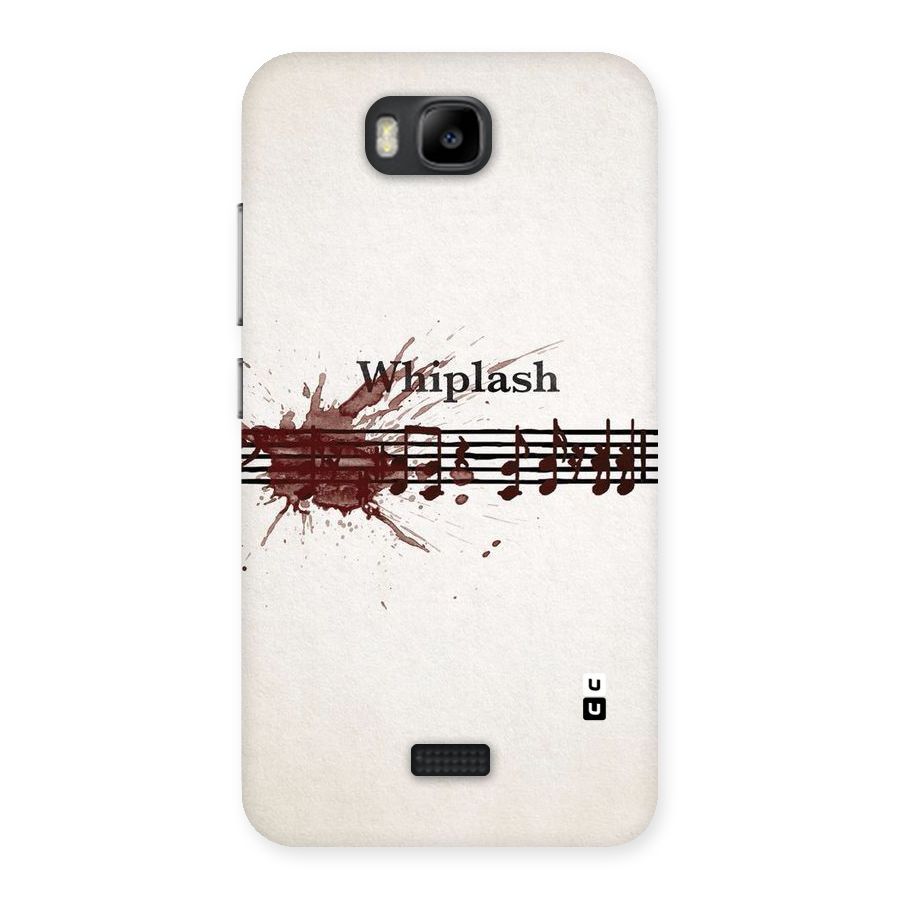 Music Notes Splash Back Case for Honor Bee