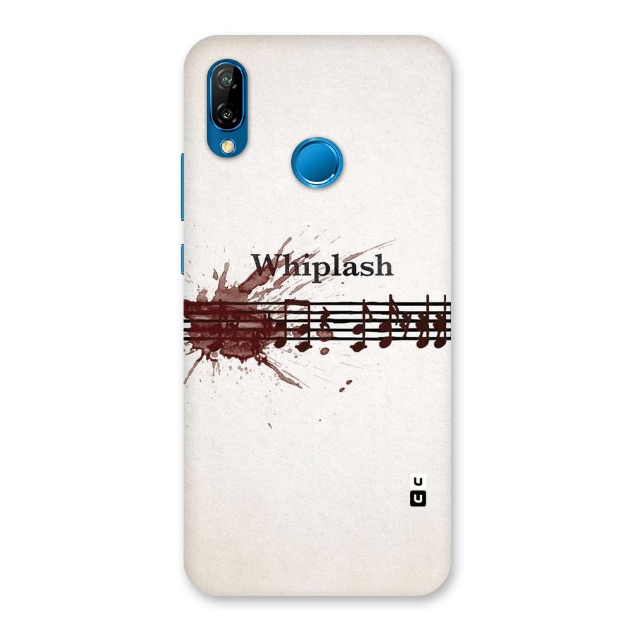 Music Notes Splash Back Case for Huawei P20 Lite