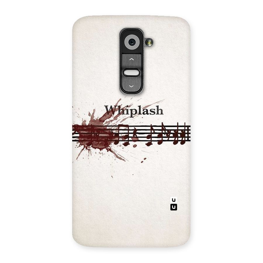 Music Notes Splash Back Case for LG G2